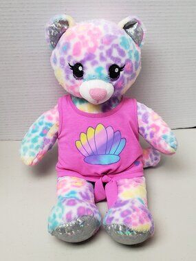 Build A Bear Rainbow Friends Leopard Plush